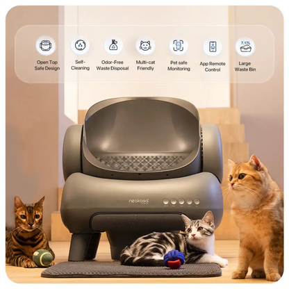 PurrBox®: The Smart Anti-Smell Litter Box