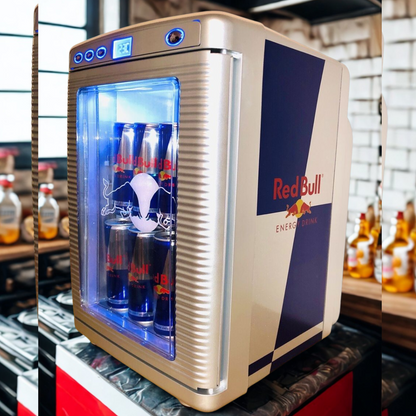 Mini Fridge® + 24 energy drinks