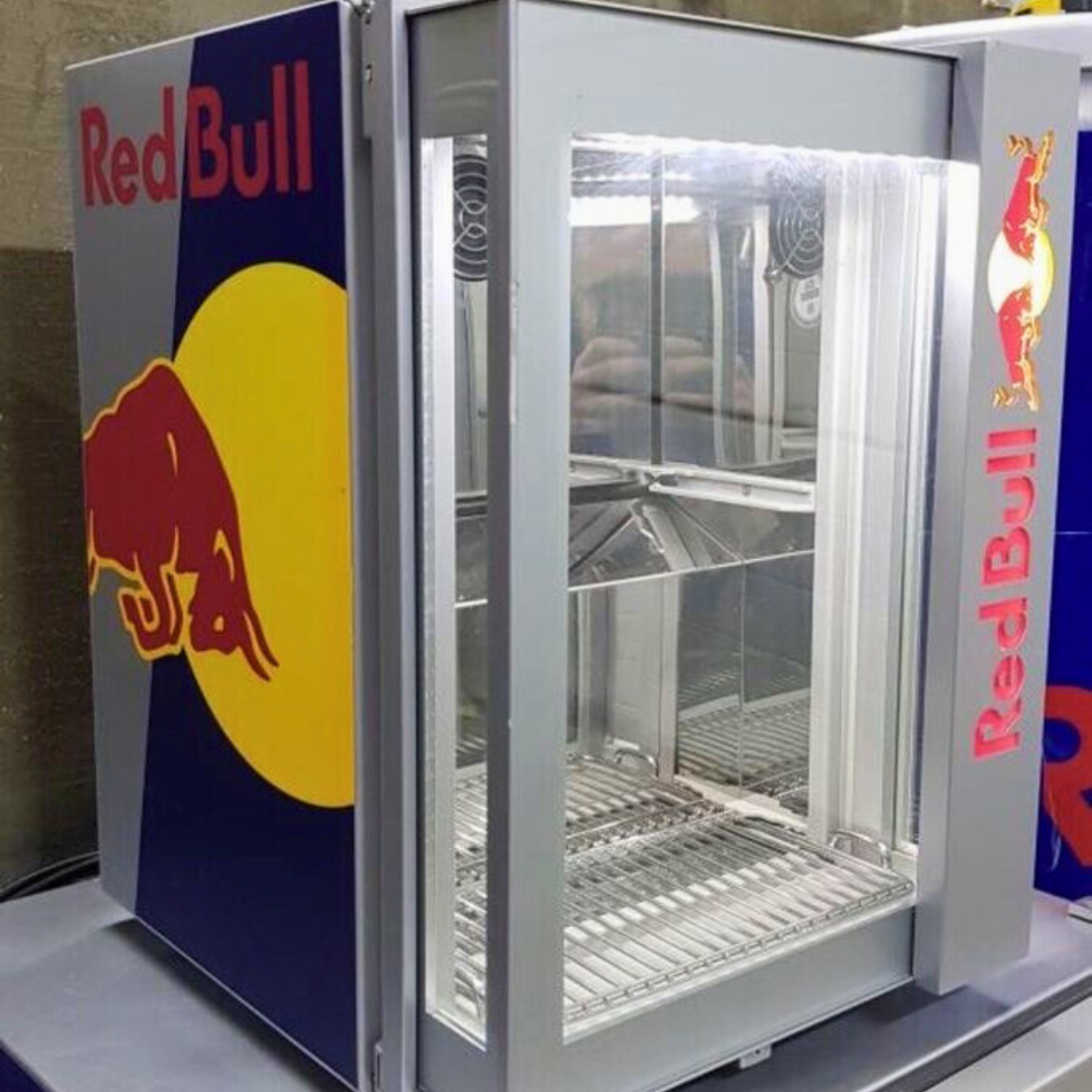 Mini Fridge® + 24 energy drinks