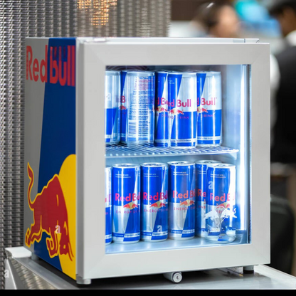 Mini Fridge® + 24 energy drinks