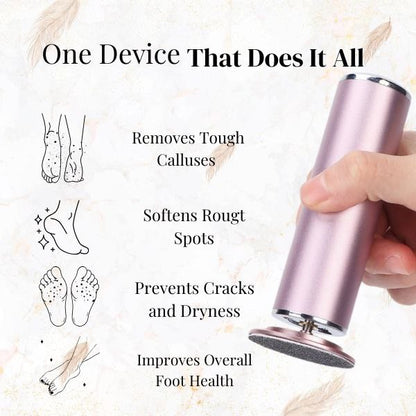 StepGlam™: The ultimate electric callus remover