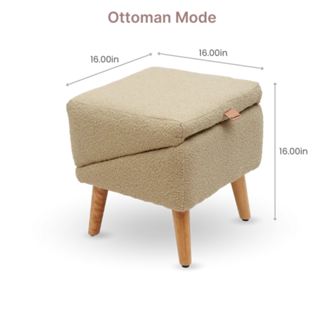 PawRest® - Dog Ramp + Ottoman