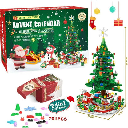 Countdown Calendar 2024 Christmas Theme Building Set®