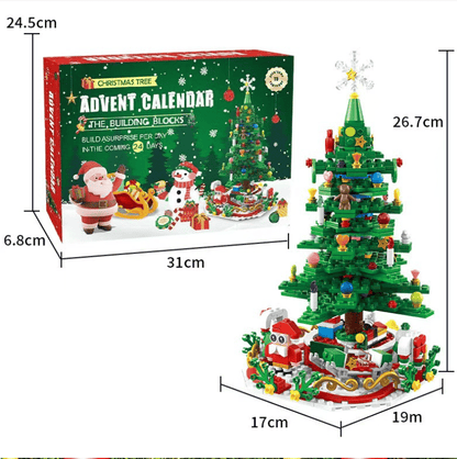 Countdown Calendar 2024 Christmas Theme Building Set®