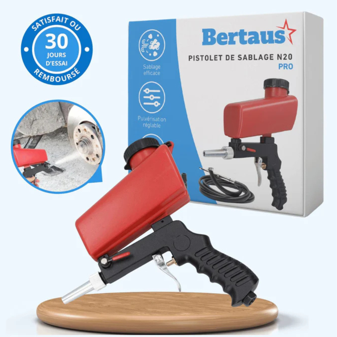 JetSand® - Pro Sandblasting Gun