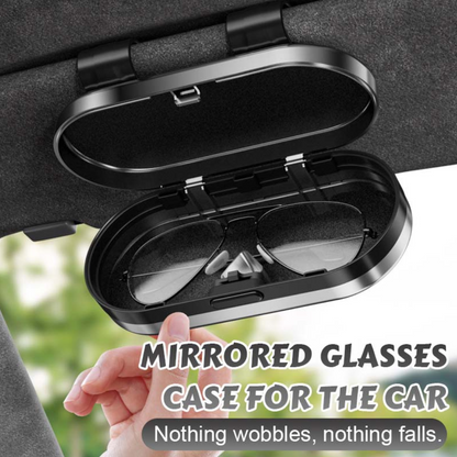 VisioLux® - Customized Mirrored Car Glasses Case