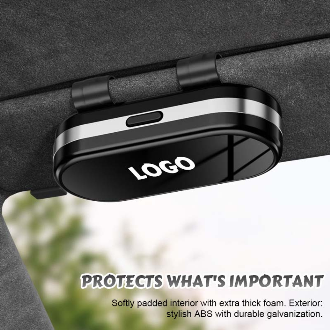 VisioLux® - Customized Mirrored Car Glasses Case