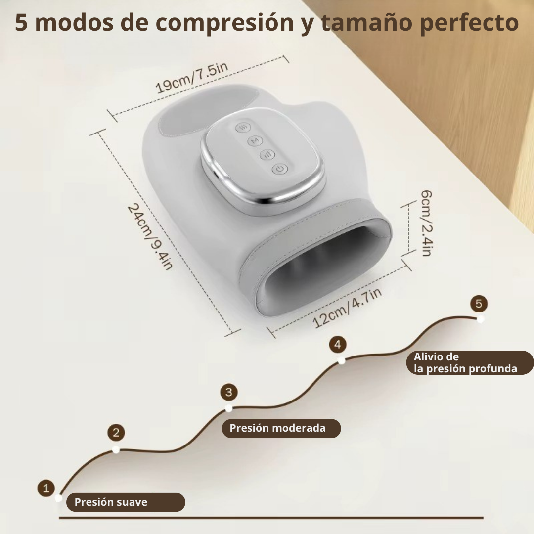 SerenityTouch® — Masajeador calefactable para las manos