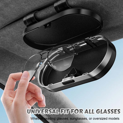 VisioLux® - Customized Mirrored Car Glasses Case