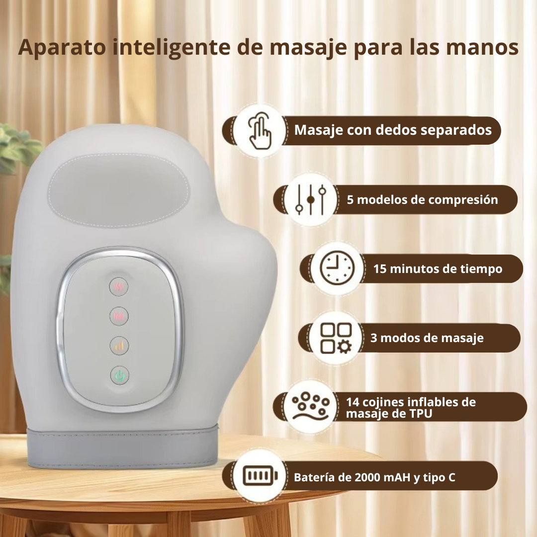 SerenityTouch® — Masajeador calefactable para las manos