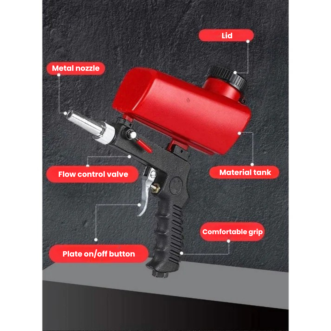 JetSand® - Pro Sandblasting Gun