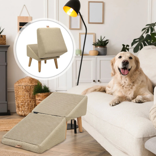 PawRest® - Dog Ramp + Ottoman