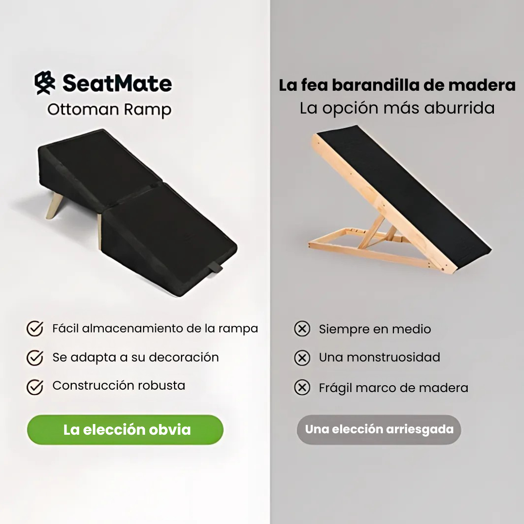 PawRest® - Rampa para perros + Otomana