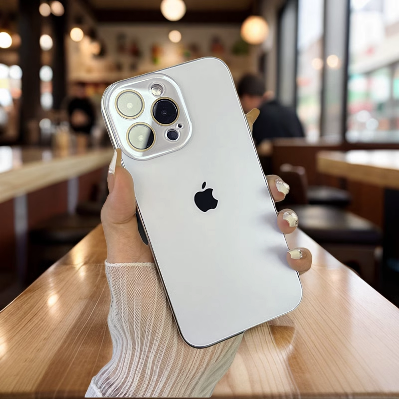 HaloShield® - Electroplated frosted lens film case for iPhone