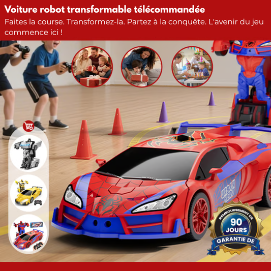 TurboRacer®: el coche robot transformable 2 en 1
